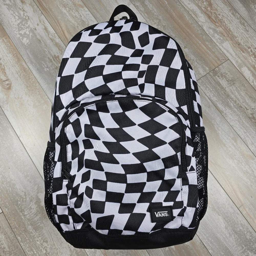 Vans Alumni Wavy Check Backpack